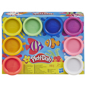 Play-Doh Tęczowe Kolory 8 tub E5062 Hasbro